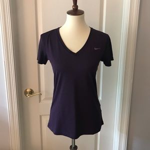 Nike Dri-Fit V-neck Fitness Tee
